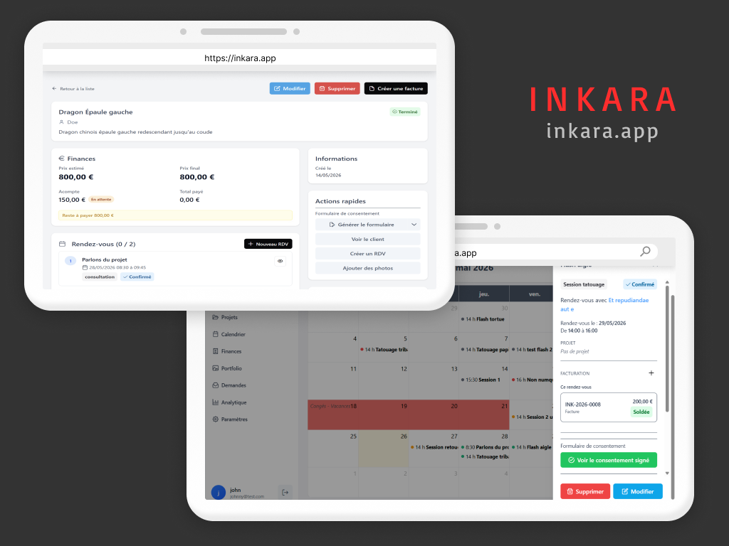 Inkara mockup
