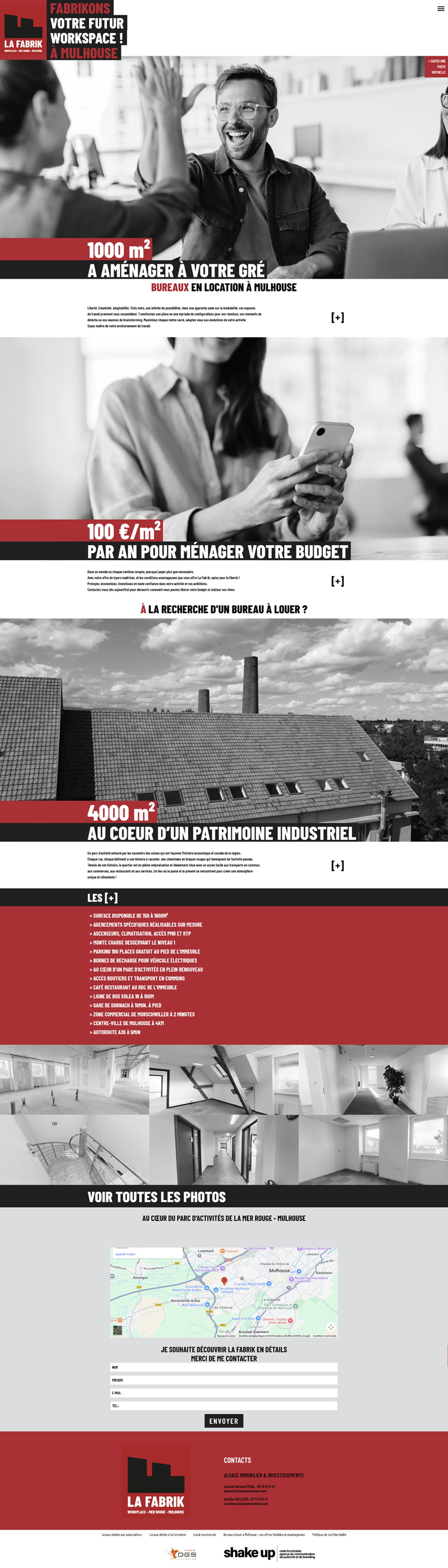 La Fabrik Mulhouse - Espace de bureaux modulables