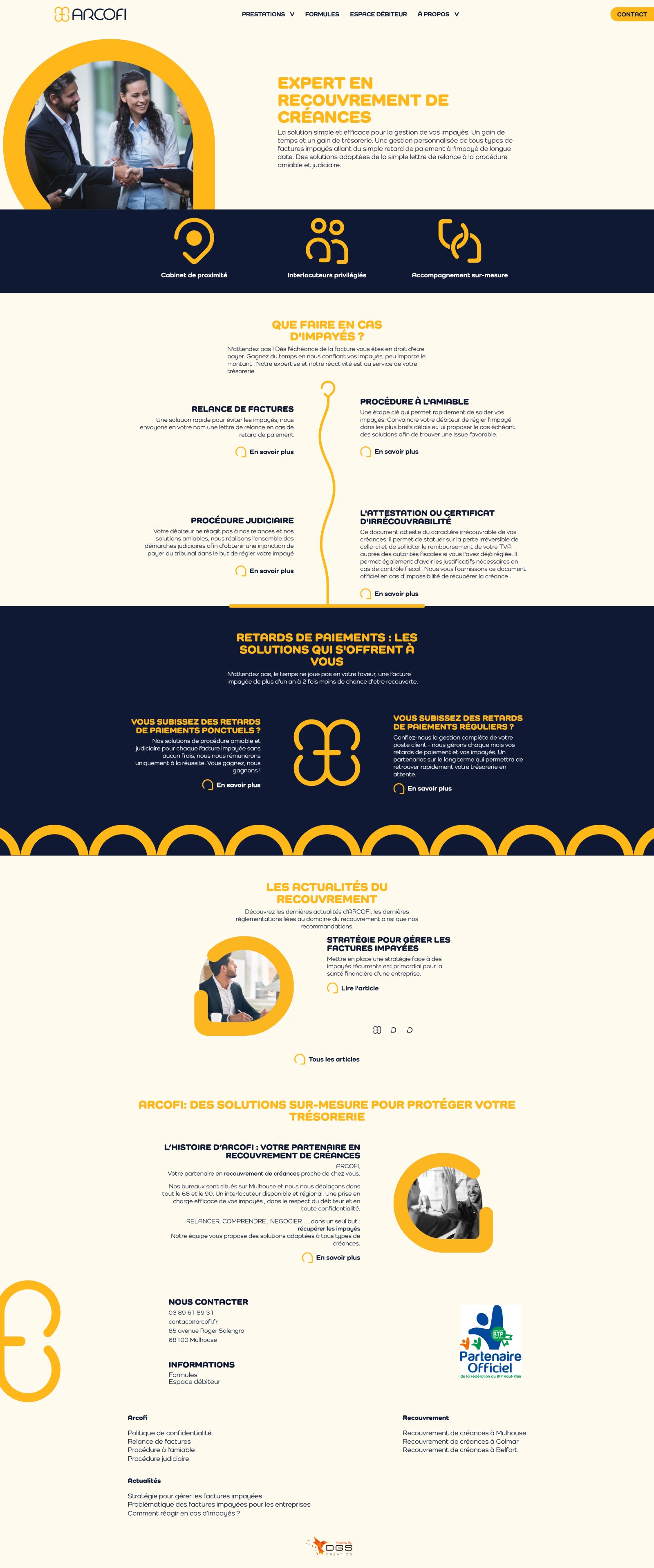 ARCOFI - Expert en recouvrement de créances